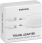 Preview: Samsung Schnellladegerät 25W mit USB-C-Ladekabel 1m weiss