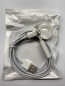 Preview: iPhone & Apple Watch 3in 1 Ladekabel 2x USB-C + Magnetisch / USB