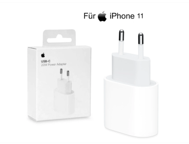Apple iPhone 11 MHJE3ZM/A Ladegerät 20W USB‑C Power Adapter