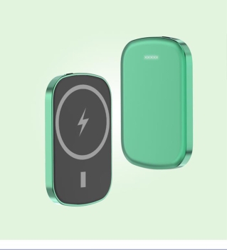 Mag-Safe Wireless Magnet Power Bank 10000mAh Drahtloses Ladegerät für iPhone grün