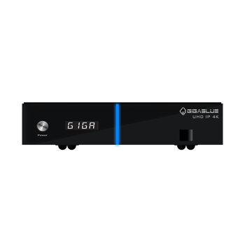 GigaBlue UHD IP 4K mit Dual DVB-S2x Tuner