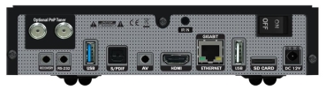 GigaBlue UHD IP 4K mit Single DVB-S2x Tuner v2