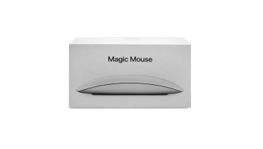 Apple Magic Mouse Beidhändig Bluetooth Multi-Touch weiss