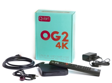 QVIART OG2 4K LINUX Middleware und Media Box