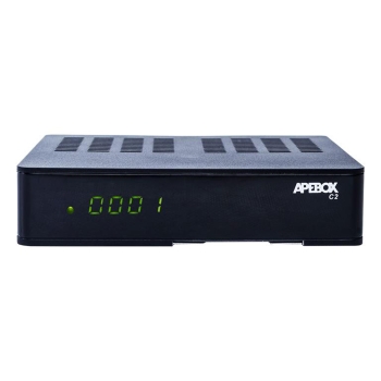 APEBOX C2 Full HD H.265 LAN DVB-S2 DVB-C/T2 Combo Multimedia IP Receiver