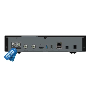 GigaBlue UE UHD 4K 2160p 2xDVB-S2X FBC 1xDual DVB-S2X Tuner E2 Linux Receiver