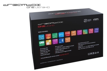 Dreambox One Ultra HD 2x DVB-S2X MIS Tuner 4K