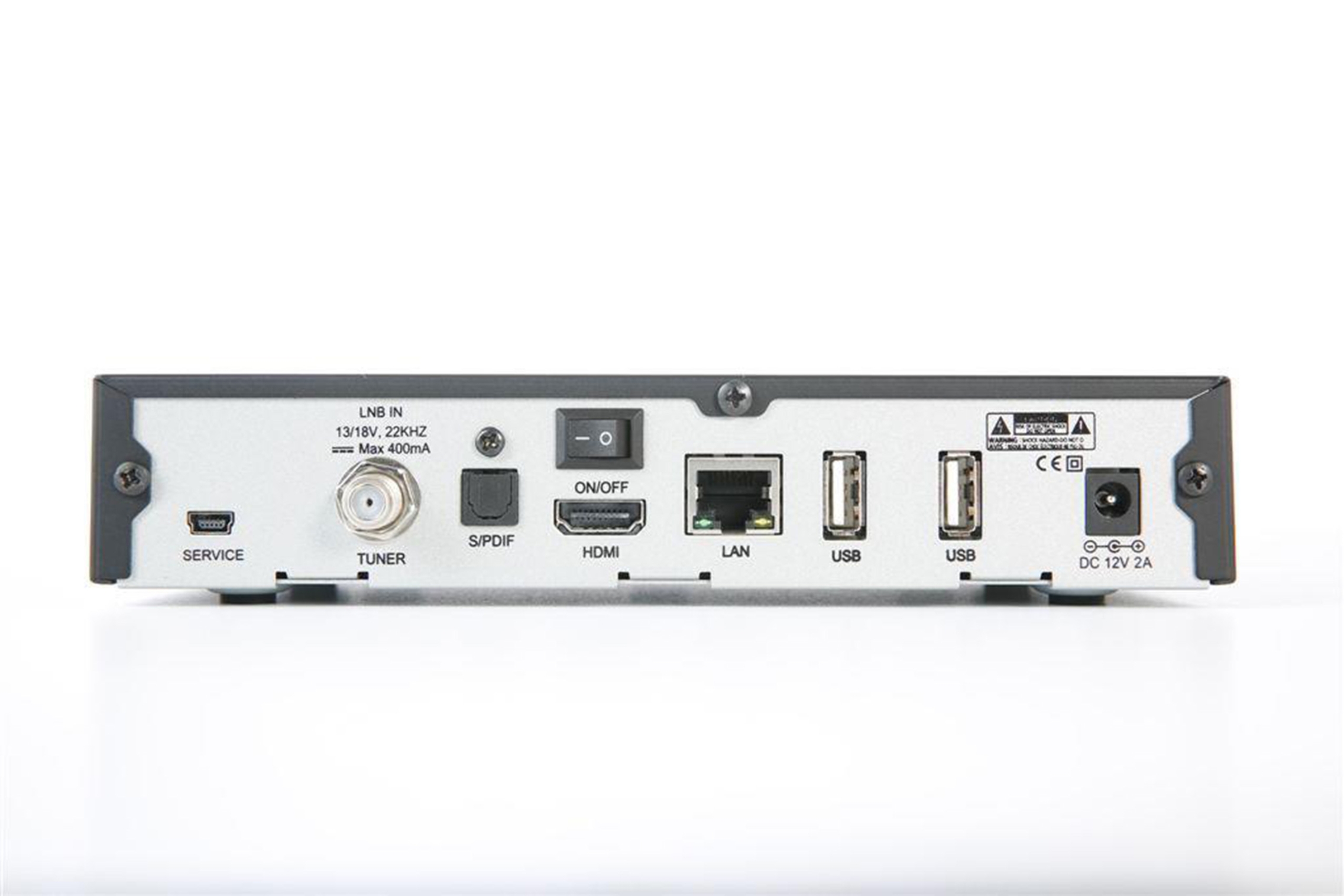 Dreambox DM 520 HD 1x DVB-S2 Tuner E2 Linux PVR HDTV USB LAN Receiver
