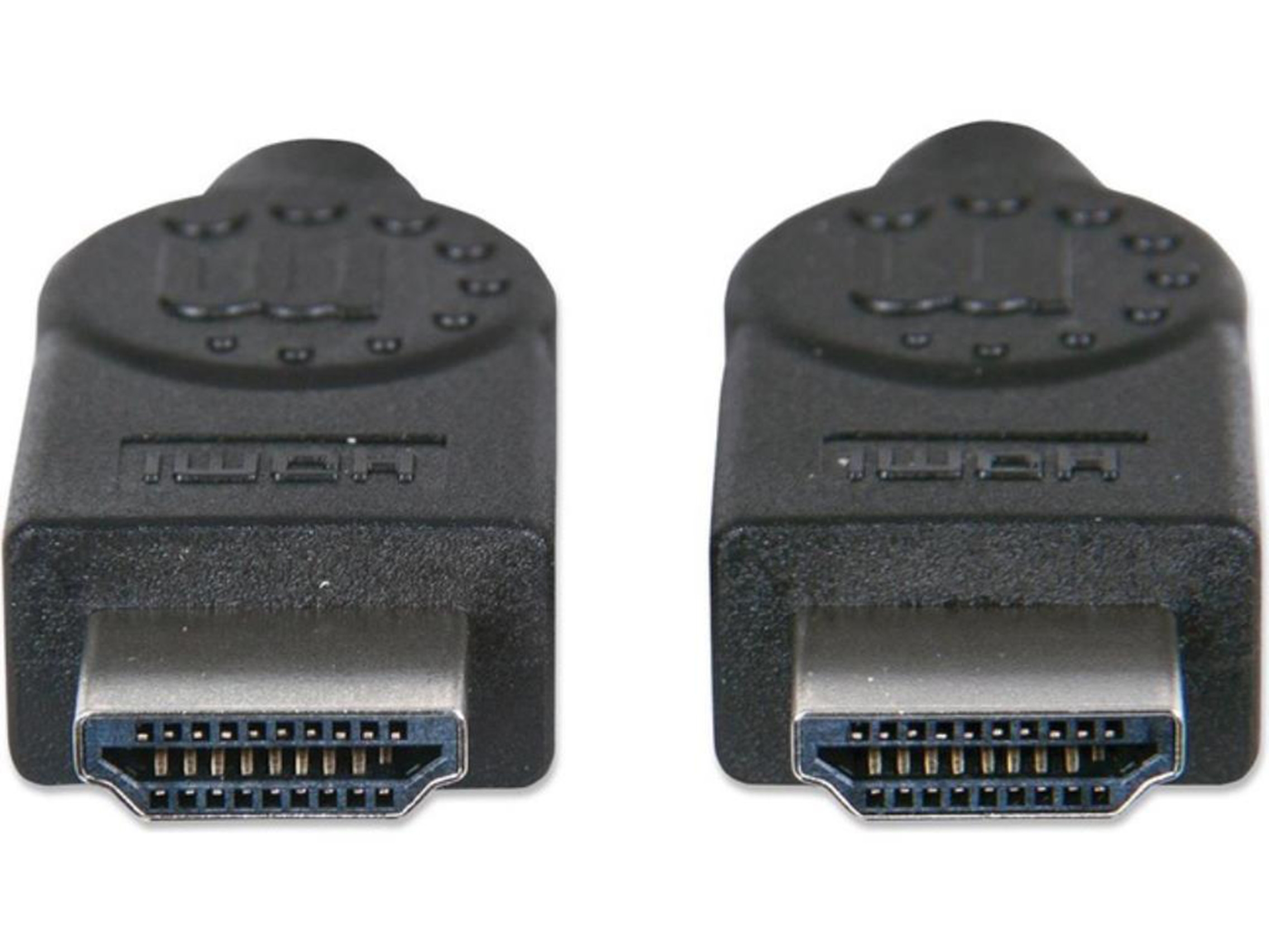 High Speed HDMI Kabel mit Ethernet HDMI Anschluss Bandridge 1 m Schwarz