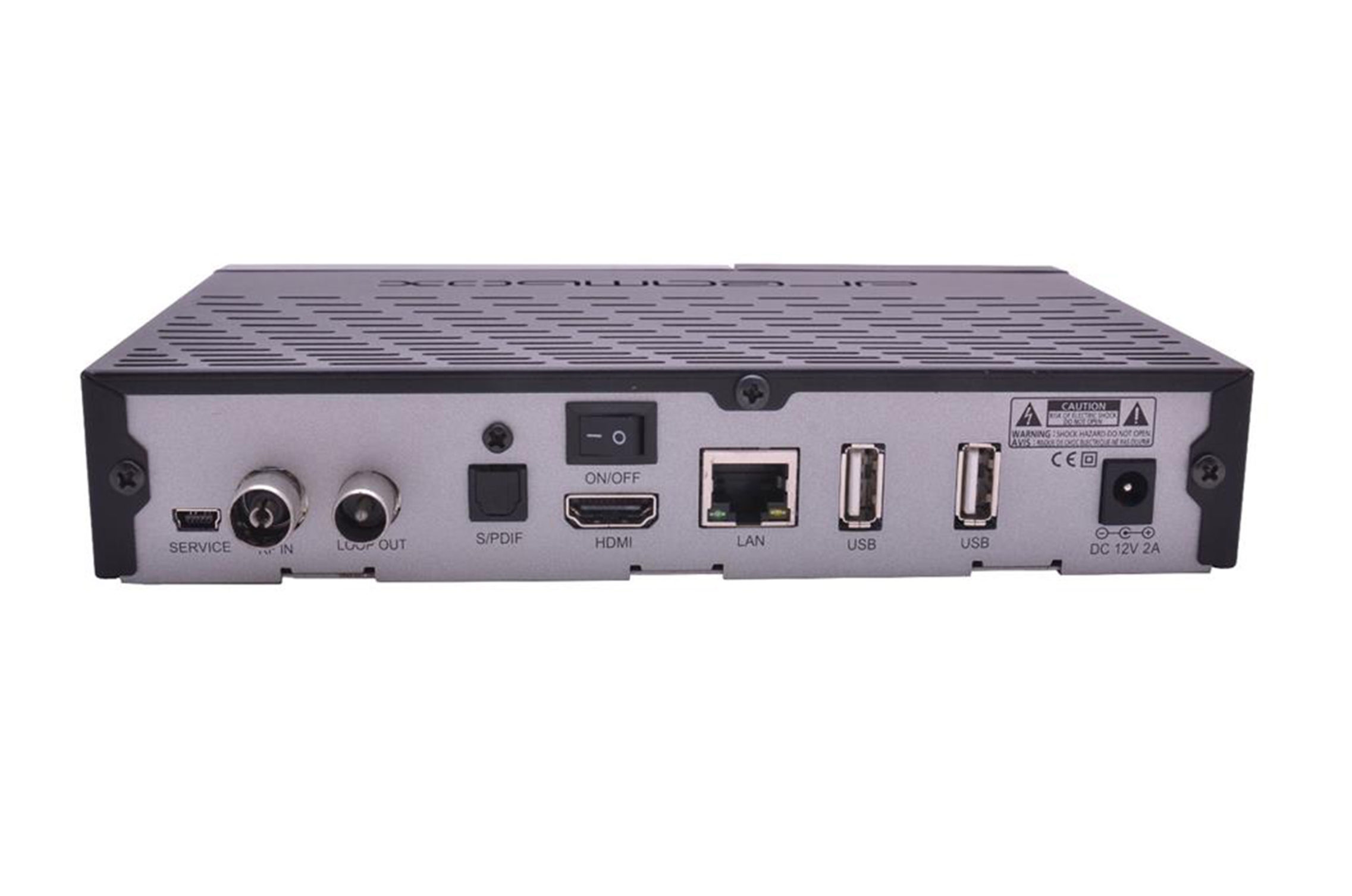 Dreambox DM 520 HD 1x DVB-CT2 Tuner E2 Linux PVR HDTV USB LAN Receiver