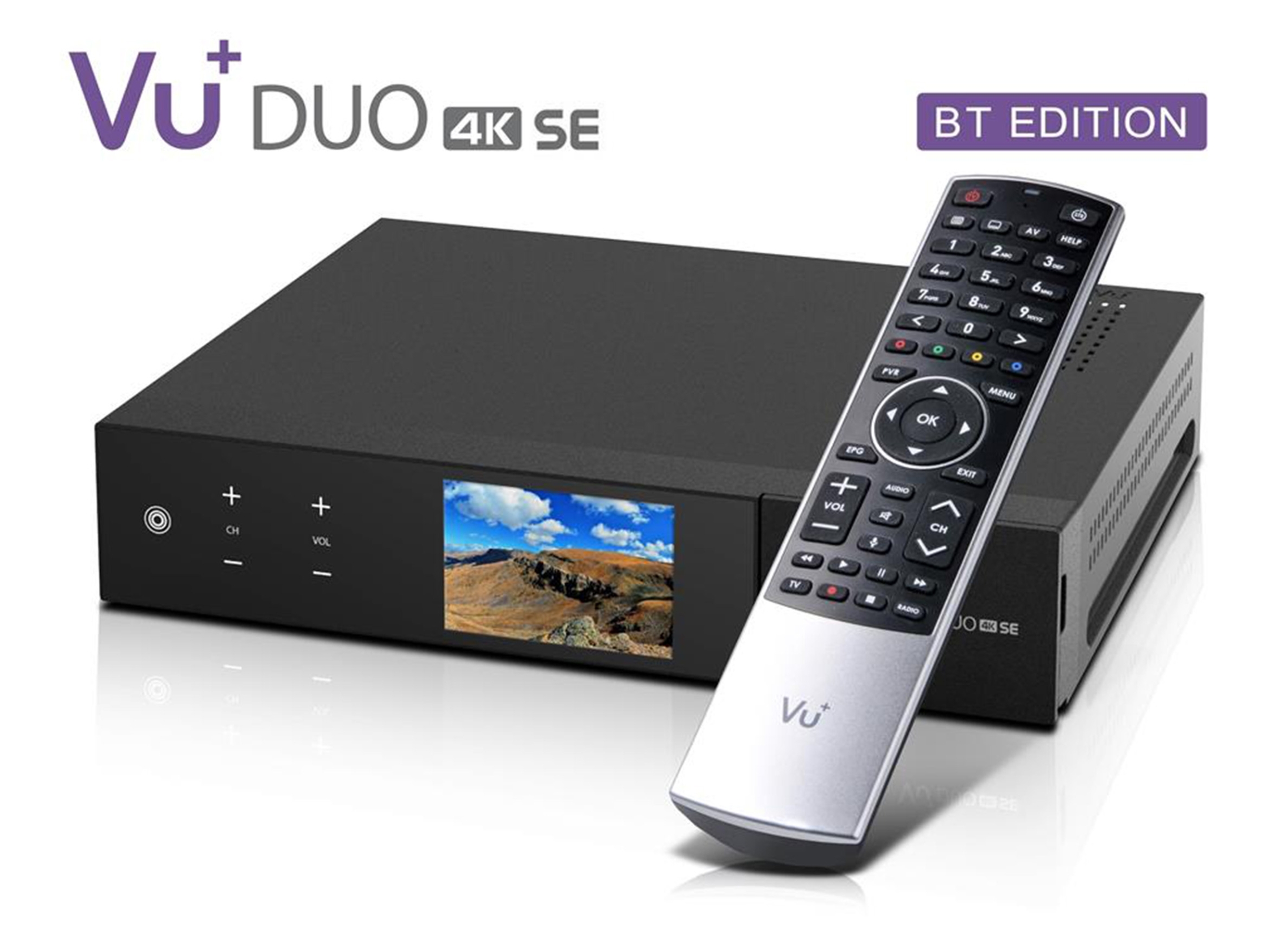 VU+ Duo 4K SE BT 2xDVB-S2X FBC Twin Linux Receiver