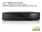 Dreambox DM 900 RC20 UHD 4K 1xDVB-S2X FBC MS Twin Tuner E2 Linux PVR ready